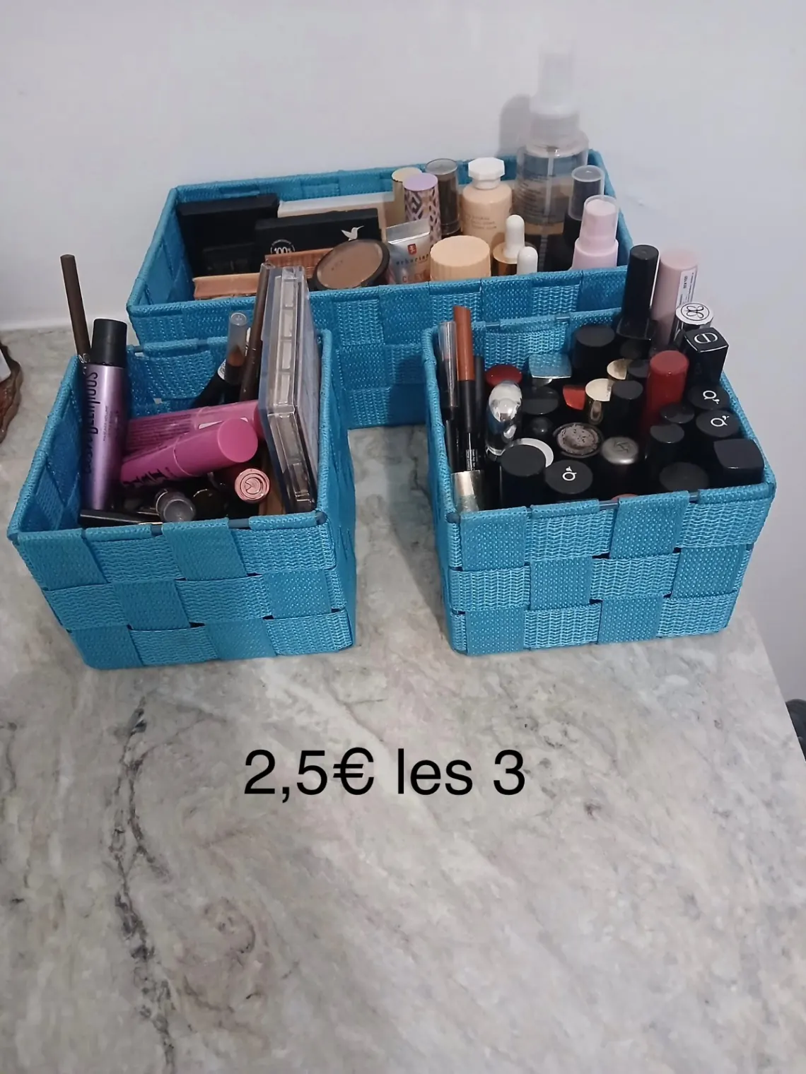 Photo 3/3 — Photo de l'annonce : Petits paniers de rangement — Mamoudzou · Centre (Maison)