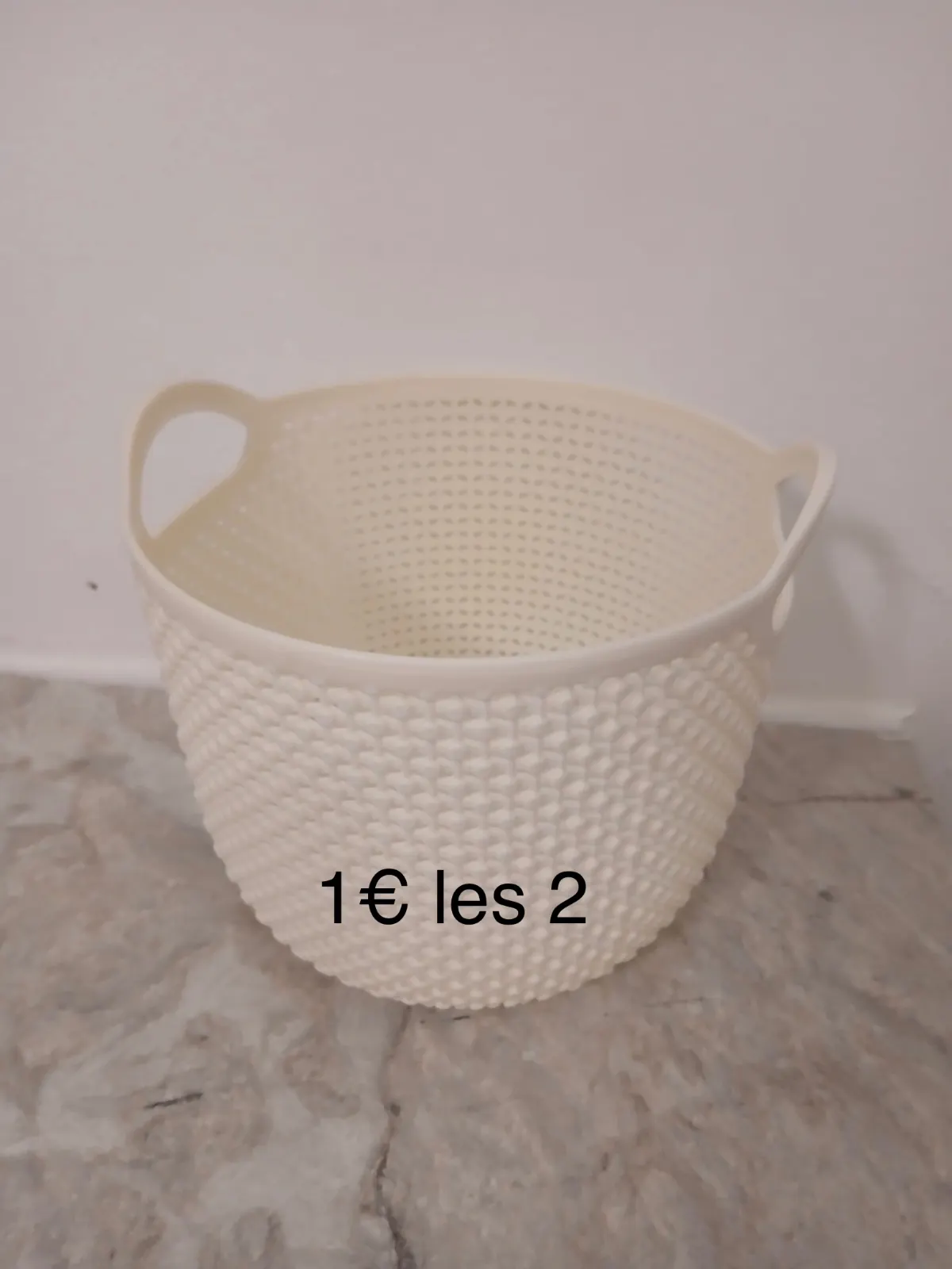 Photo 2/3 — Photo de l'annonce : Petits paniers de rangement — Mamoudzou · Centre (Maison)
