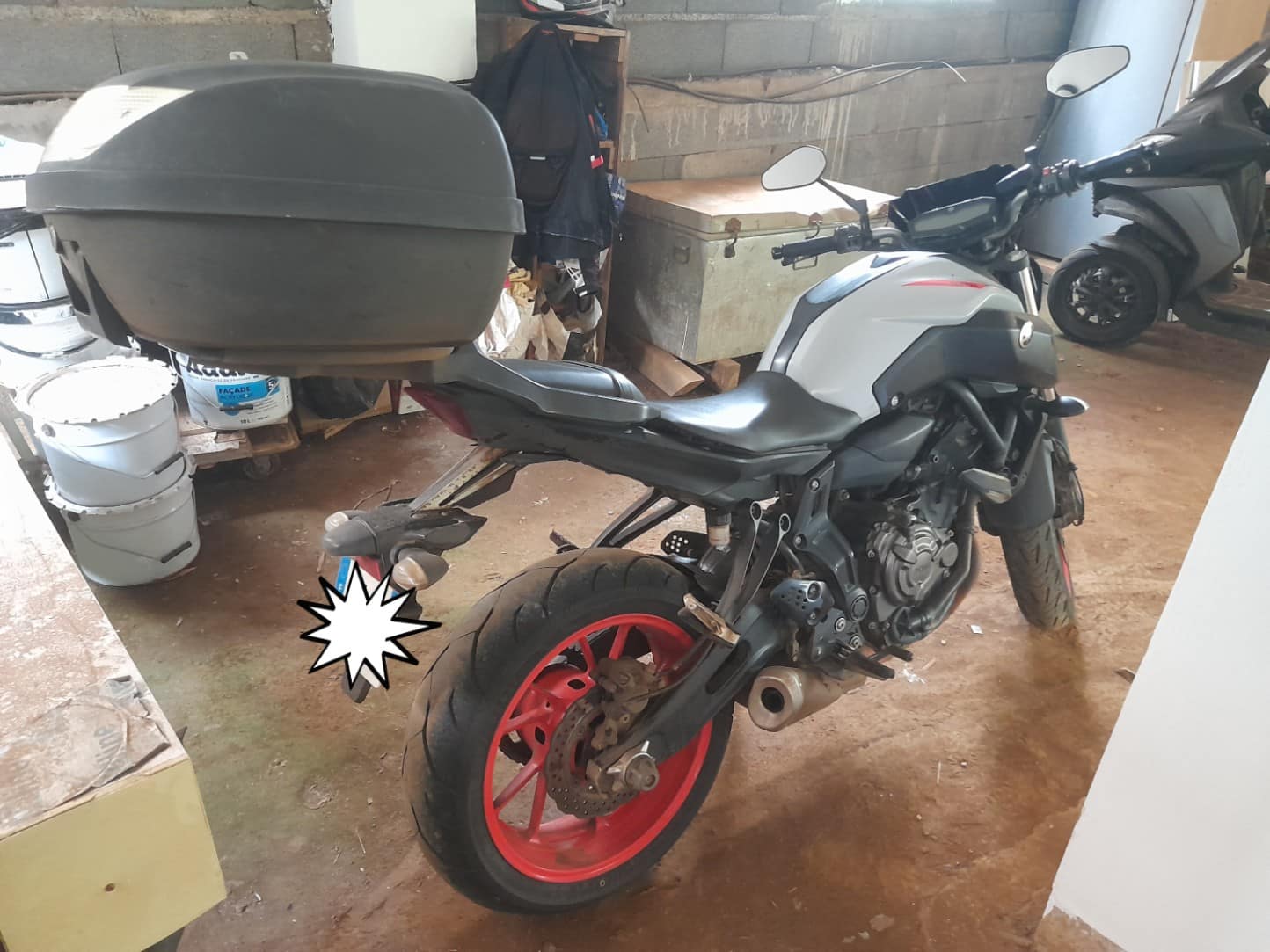 Photo 3/3 — Photo de l'annonce : Yamaha MT-07 de 2018 en A2 — Sada (Véhicules)