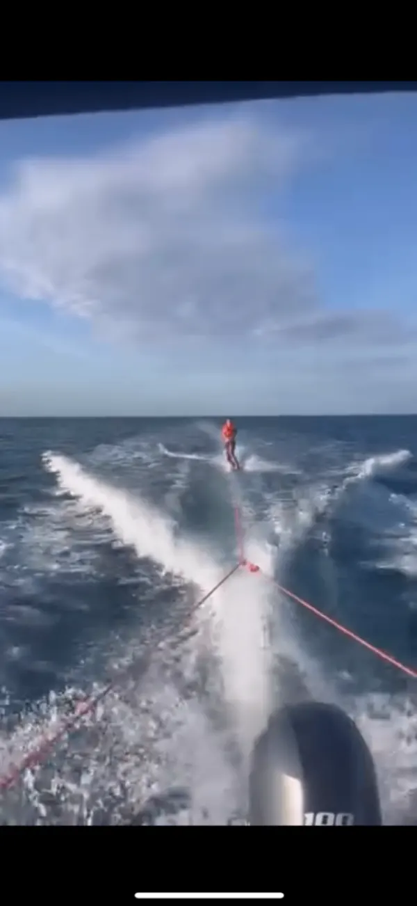 Photo 2/2 — Photo de l'annonce : Palan + corde pour wake board — Mamoudzou (Loisirs)