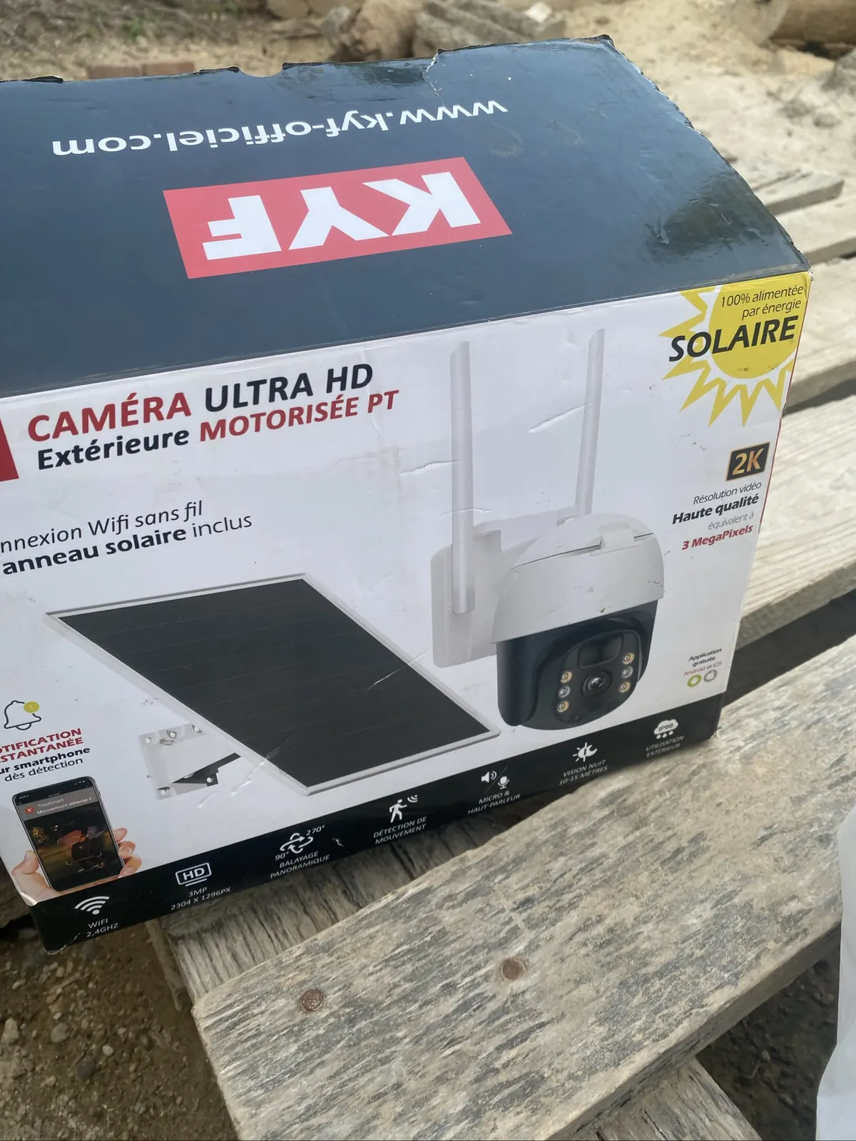 Photo 2/3 — Photo de l'annonce : CAMÉRA ULTRA HD Extérieure MOTORISÉ PT — Pamandzi (Autres)