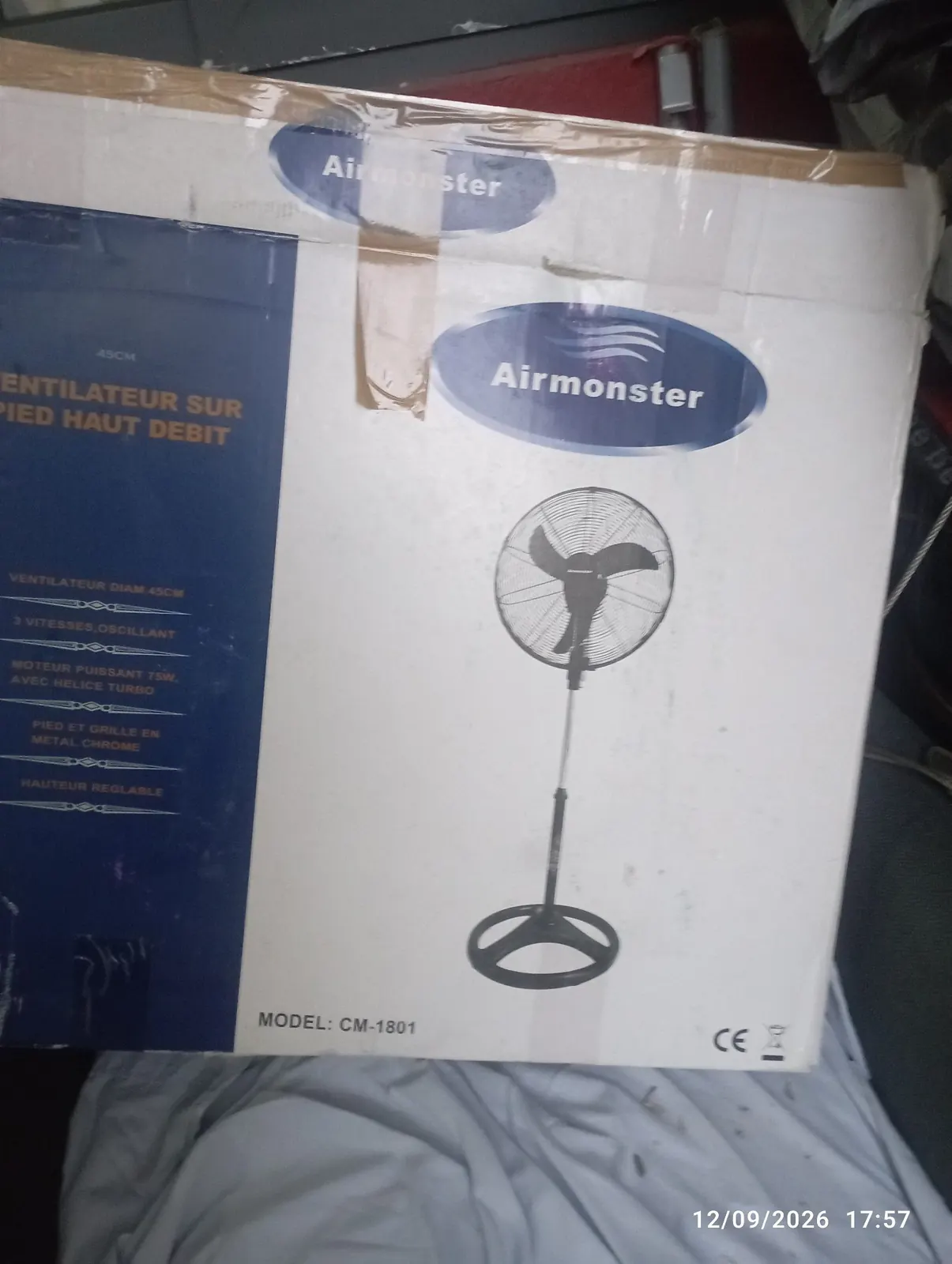 Photo 2/2 — Photo de l'annonce : Ventilateur — Dzaoudzi (Maison)
