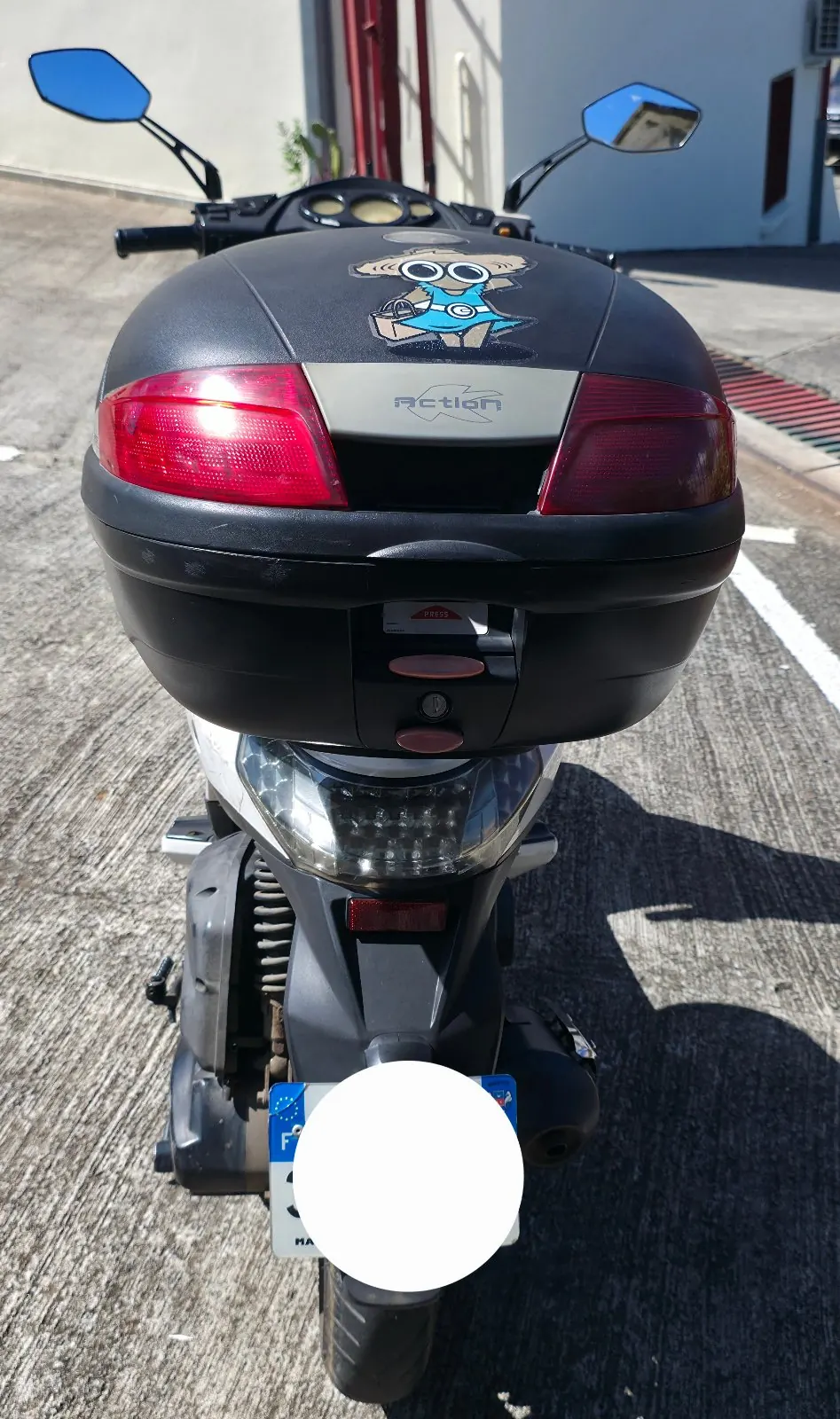 Photo 3/3 — Photo de l'annonce : Scooter marque OVER 125CC — Mamoudzou · Centre (Véhicules)