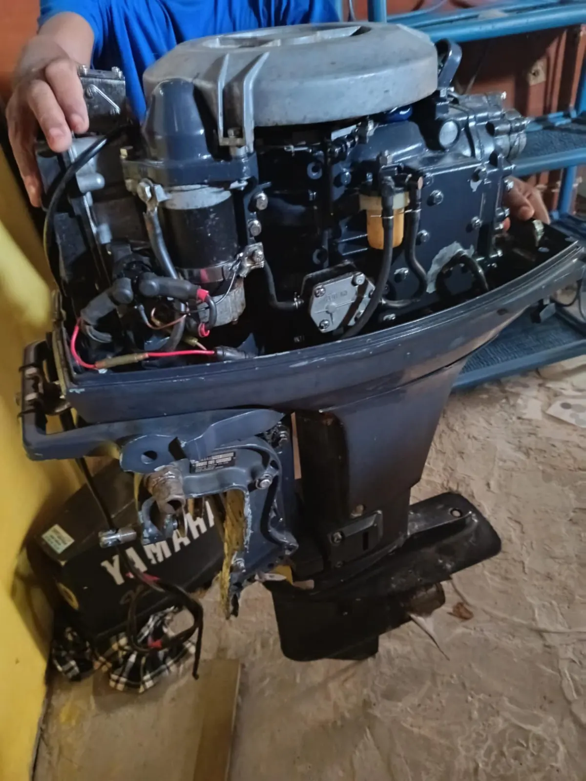 Photo 2/3 — Photo de l'annonce : Avant de remonter de 40 chevaux arbre longue Yamaha — Mamoudzou · Kavani (Autres)